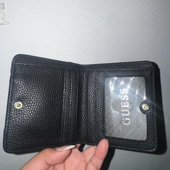 Guess Denim and Black Wallet - Picture 2 of 2